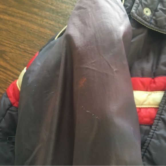 JC Penny Ski Apparel Unisex Purple Snap Button Puffer Jacket Vest Boys X Large S - Picture 14 of 16